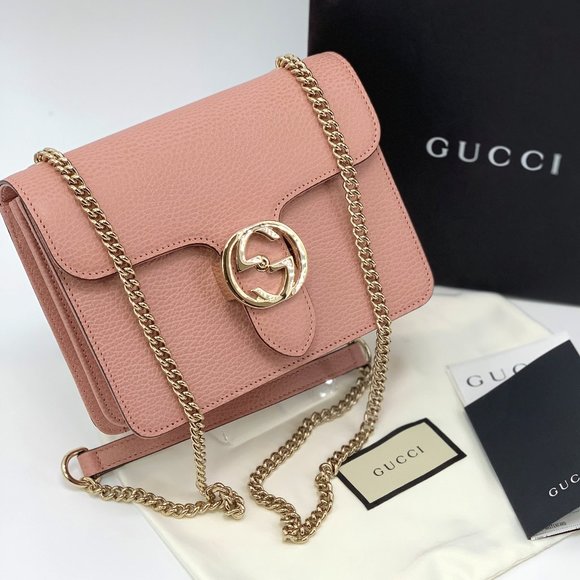 Gucci Handbags - NWT GUCCI Interlocking G Small Crossbody Chain Bag